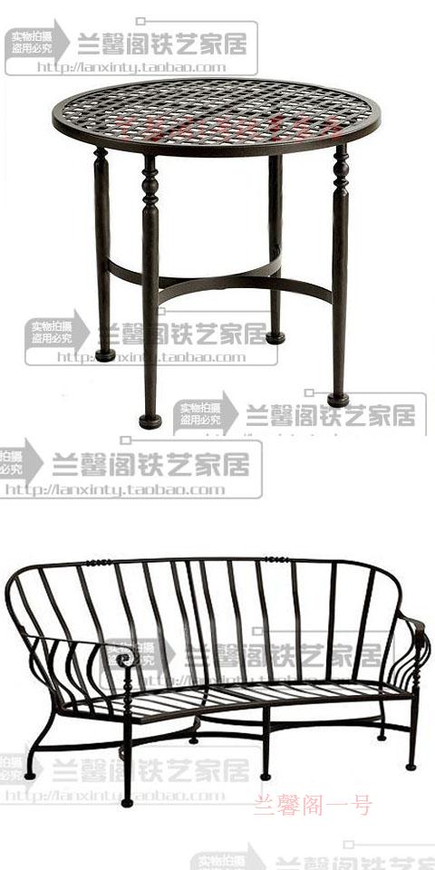 Ban công sofa ngoài trời mới sân trong phòng khách câu lạc bộ cafe cao cấp bộ sofa ngoài trời - Bàn ghế ngoài trời / sân bàn ăn ngoài trời