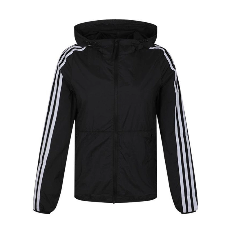 ADIDAS Áo khoác Adidas nữ Áo khoác có mũ huấn luyện giản dị EH3911 - Áo khoác thể thao / áo khoác