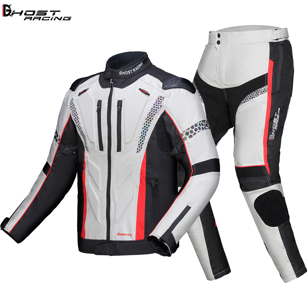 Motorcycle Riding Suit All Season Suit Racing Locomotive Suits Rider kit windproof anti-fall breathable waterproof universal-Taobao