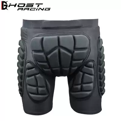 GHOST RACING off-road motorcycle armor pants men's protective shorts riding racing protective gear hip protection breathable