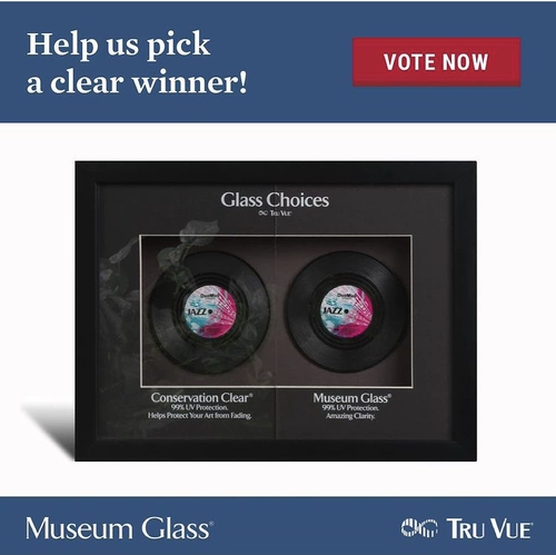 Ультрафиолетовый музей, стеклянный защитный мел