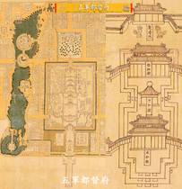 (Map)JPG Full high-definition picture of the Forbidden City in the Kangxi Imperial City of the Qing Dynasty hidden in the Forbidden City