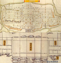 JPG rare style Lei drawing Yuanmingyuan Jiuzhou Qingyan palace room layout design drawing