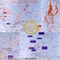 (Map) The United States drew 80 schematic maps of the Western Front battlefield of World War II (English)