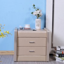 Bedside table leather art European custom-made other colors simple bedside storage corner cabinet