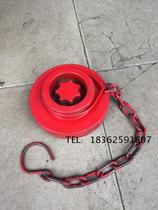 Zhejiang fire hydrant side cover plum blossom type anti-theft fire hydrant side cover KWS65 fire hydrant cover