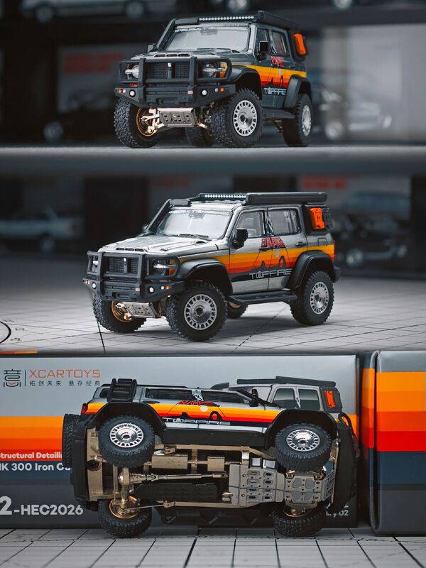 Tuo Yi Tank 300 Iron Horse 02 Full-Function Chassis Fine Edition 2026 Model Exhibition Hec Off-Road Alloy Car Model