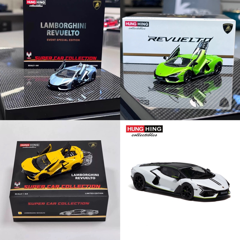 In Stock Hh Hongxing 1:64 Lamborghini Aventador Revuelto Full-Opening Sky Blue Alloy Car Model In Stock Hh Hongxing 1:64 Lamborghini Aventador Revuelto Full-Opening Sky Blue Alloy Car Model