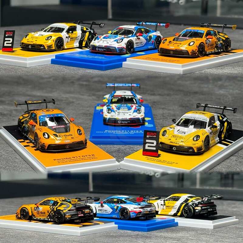Ar Box 1/64 Porsche 911 Gt3 R Challenge Asia Cup Sepang Thailand Station Alloy Car Model Ar Box 1/64 Porsche 911 Gt3 R Challenge Asia Cup Sepang Thailand Station Alloy Car Model