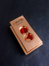 COW KING POWER BASE 2 generation nano red copper overall hollowed out 2-bit power row plug-in copper socket