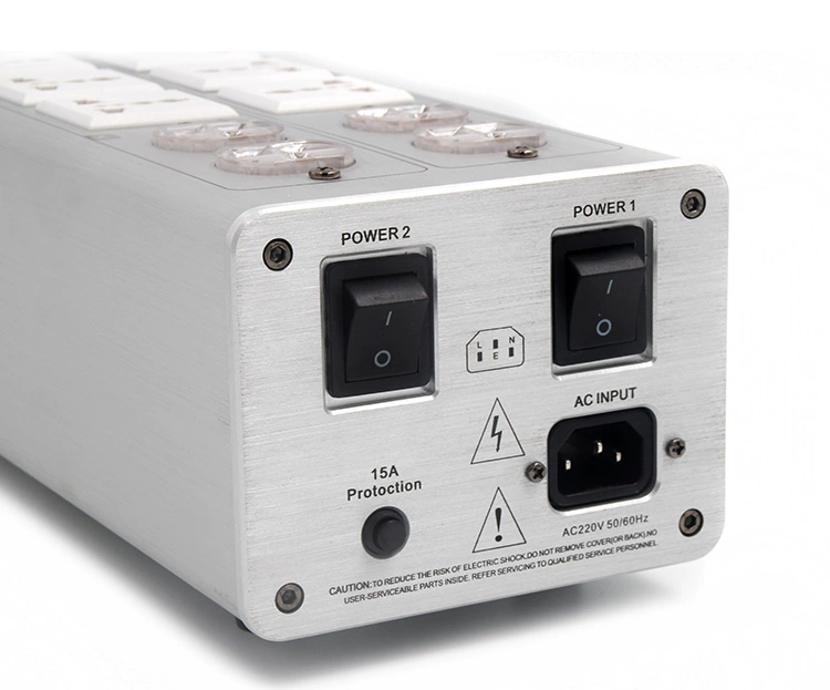 升级版 Weiduka AC8.8 电源滤波器 发烧音响电源净化器 防雷排插详情图