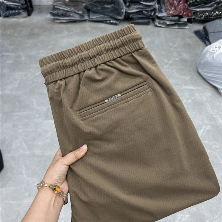 【H Brand】Original Price 599! Super Cool! Stylish Design! Cool Cotton Material! Branded Cut-Label Men's Summer Sweatpants