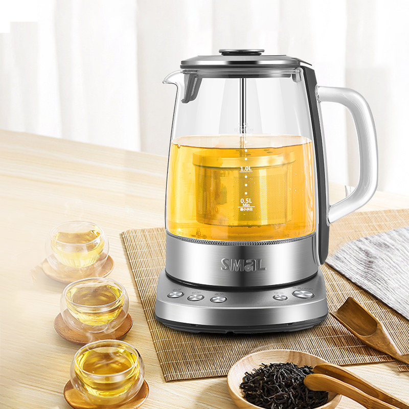 Simo Black Tea Cooking Tea With Large Capacity Home Pu-erh Cooking Teapot Multifunction Glass Insulated Health Preserving Quick Cooking Pot