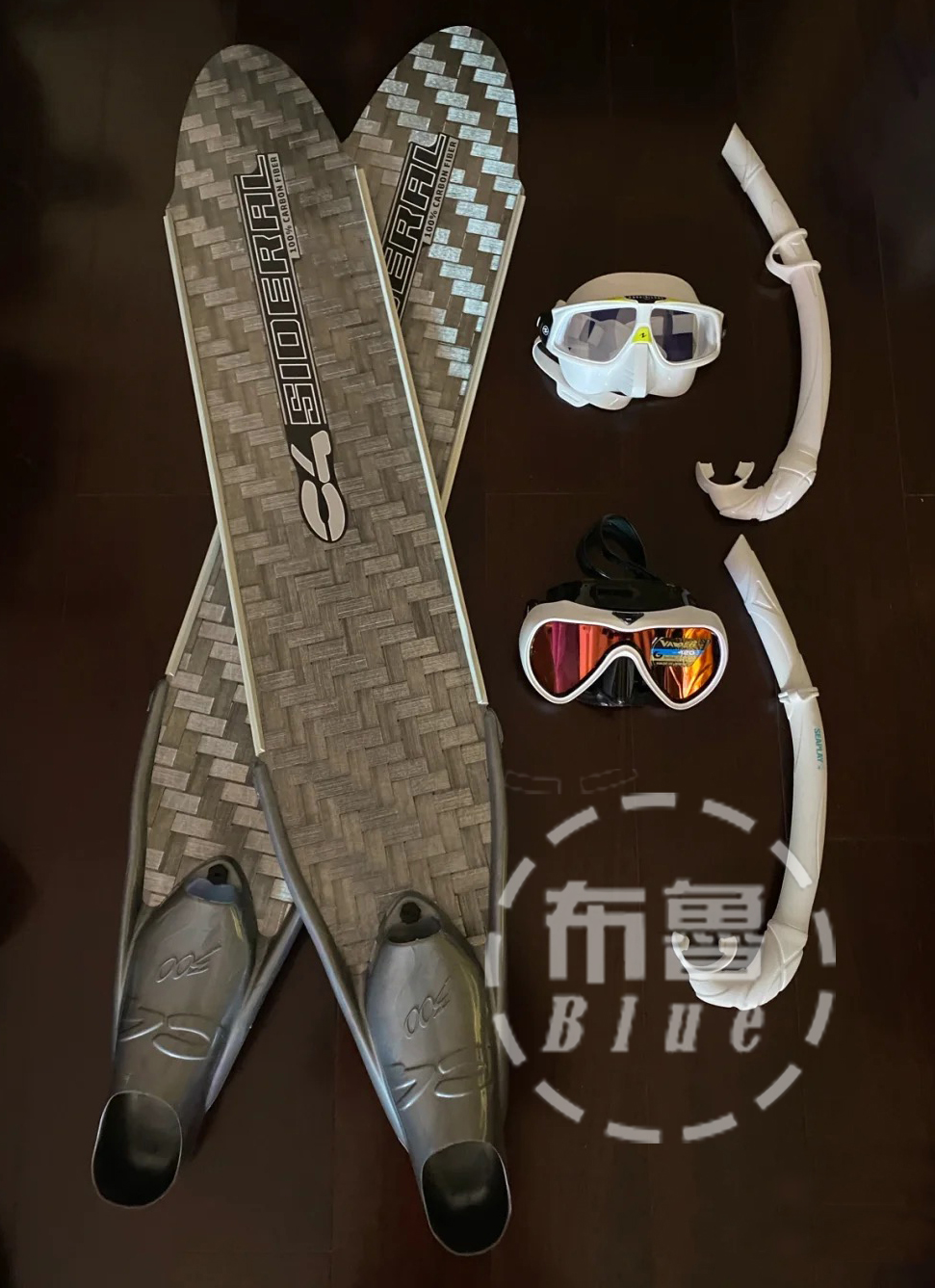 Italy imports C4 Syndra SIDERAL carbon fiber free diving long flippers bimonthly VOLARE fins