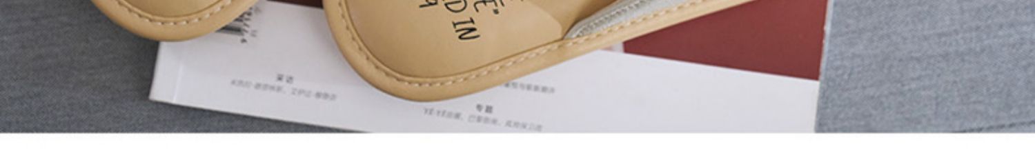 Yuangang dép da nữ bốn mùa người yêu nhà trong nhà trượt thời trang sàn mềm đáy nam mát mẻ mùa hè - Trang chủ dép mang trong nhà cute