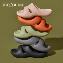 Far Hong Kong stepping on shit feeling sandals women Summer indoor non-slip home bathroom bath deodorant lovers home slippers men