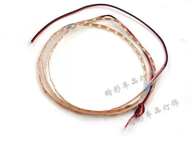 Xe tay ga sửa đổi phụ kiện đèn nhấp nháy đèn marquee đèn trang trí siêu sáng LED dải sáng WISP