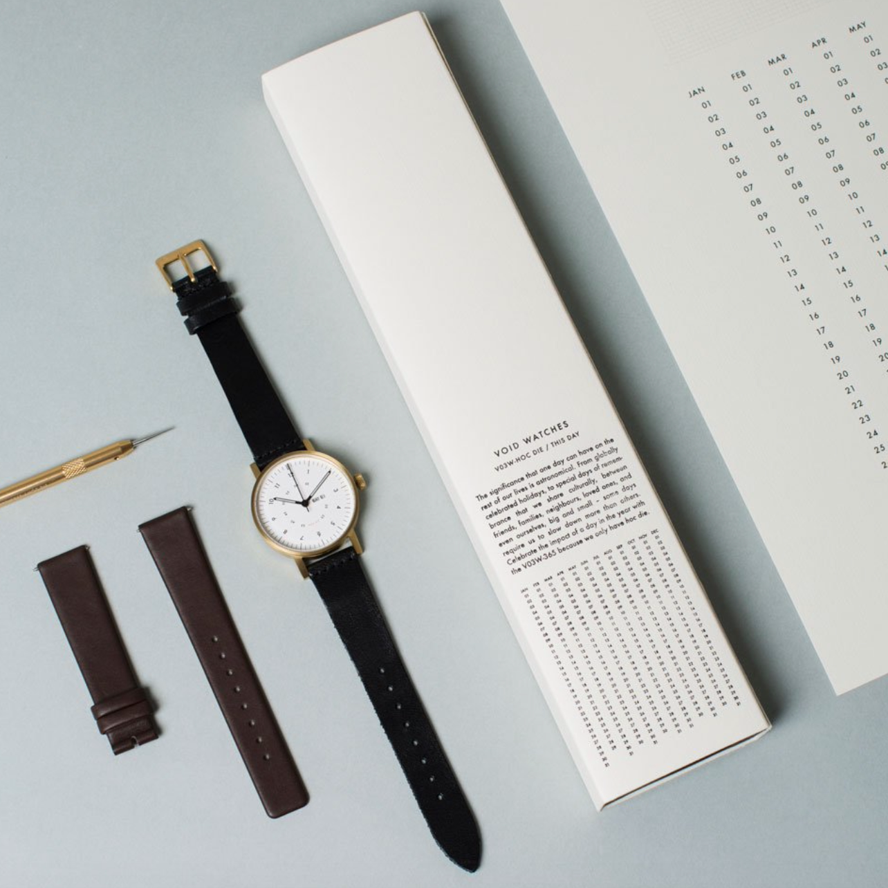 Official websiteVOID V03W-365 Metis Swedish minimalist Nordic style niche limited watch