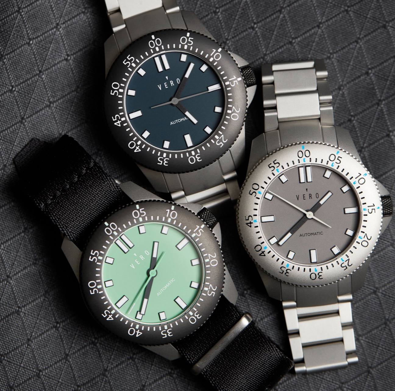 American VERO open water small crowd personality high face value diving mechanical watches