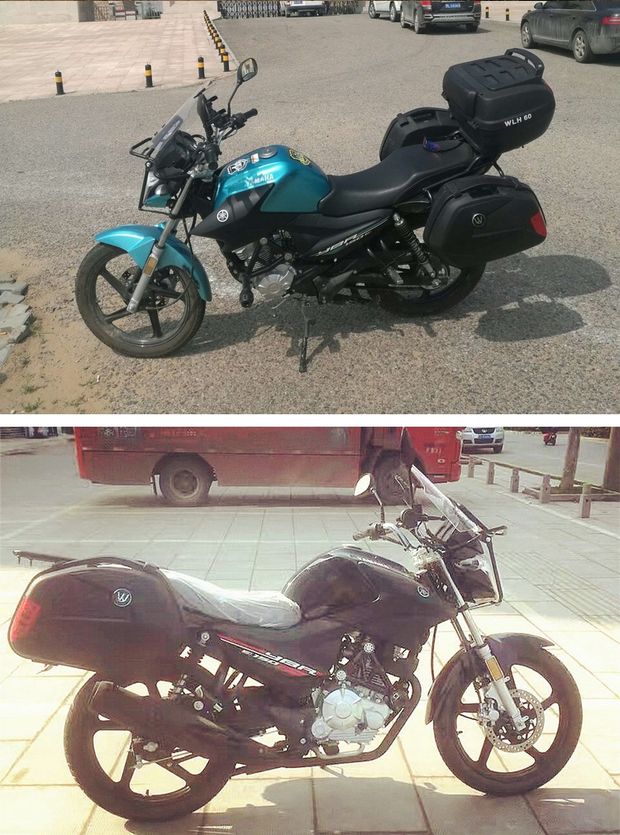 Yamaha ybr150 ngày kiếm 150 hộp phụ bên hộp hộp ba hộp bên khung hộp Wan Lihao V35 phụ tùng sửa đổi hộp phụ - Xe gắn máy phía sau hộp thùng đựng đồ xe máy giá rẻ
