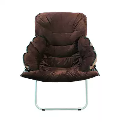 Leisure folding chair home dustpan chair moon chair moon chair plus cotton widened thickening supply sufficient
