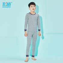 z boys underwear set cotton lycra childrens autumn clothes and trousers thin middle-aged baby pajamas boy underwear