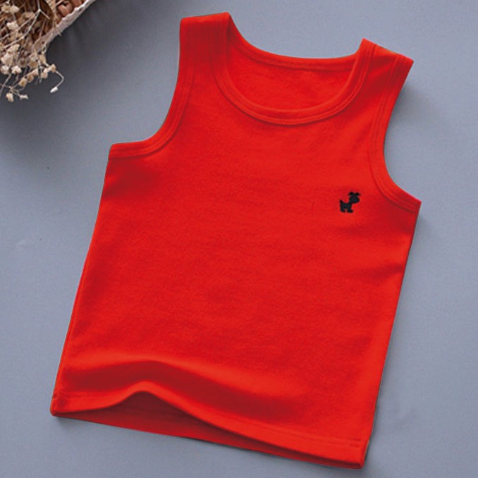 . Childrens vest nam bông cô gái nhỏ bé vest đồ lót mỏng vào mùa xuân và mùa thu mặc dưới cùng của từ này.