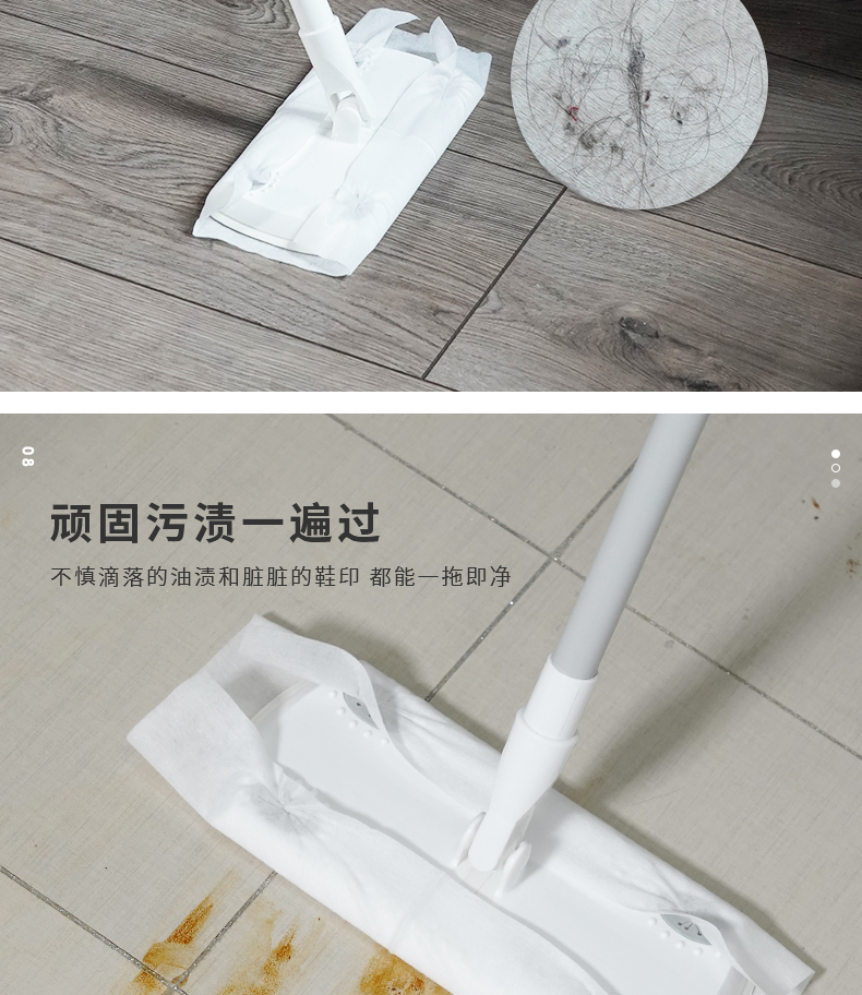 懒人福音 日本 inwejia 静电除尘套装 即拖即撕 图9