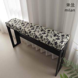 Housse de piano électrique, housse de luxe légère pour piano français, housse de piano électrique à 88 touches, housse de banc anti-poussière pour piano haut de gamme