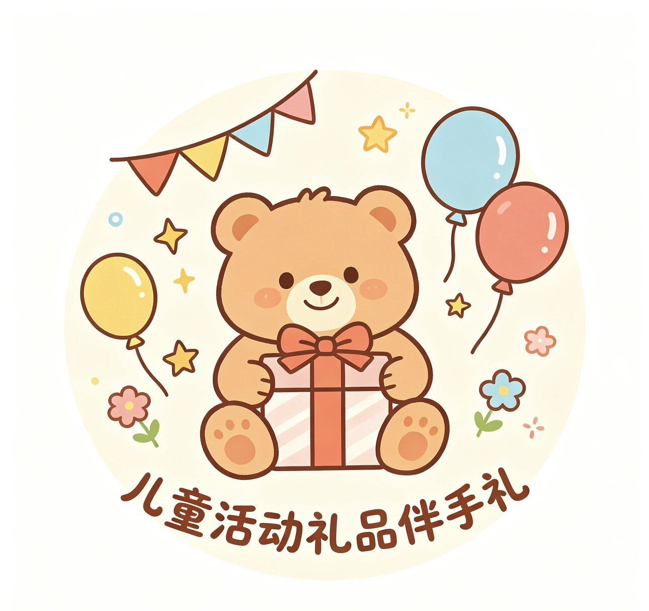 儿童活动礼品伴手礼1号店的LOGO