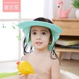 Детская силиконовая водонепроницаемая шапочка для душа для раннего возраста, регулируемая шапка