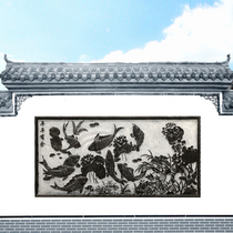 Bluestone stone carvings reliefs more than a year carvings murals courtyard walls carvings lotus carvings screens shadow walls