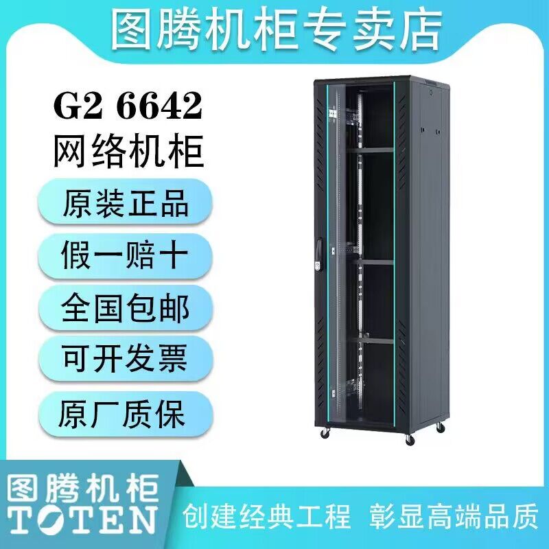 Original Totem Network Cabinet 42Ug2G3 Server Power Amplifier Weak Current Monitoring Audio 19inch Toten Data Center
