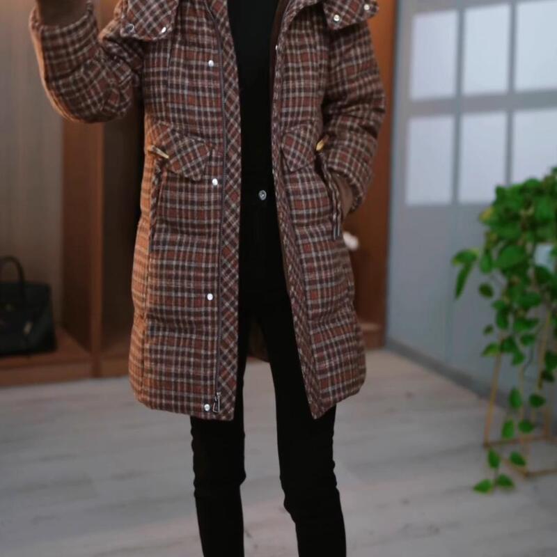 Western-Style Autumn and Winter Elegant, Age-Reducing, Warm, Thickened, Fashionable down Jacket M-4Xl