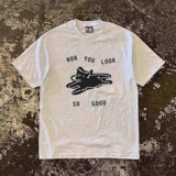 Хлопковая футболка с коротким рукавом для влюбленных, 260 грамм