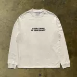 Брендовый лонгслив подходит для мужчин и женщин, 280 грамм, оверсайз, в американском стиле