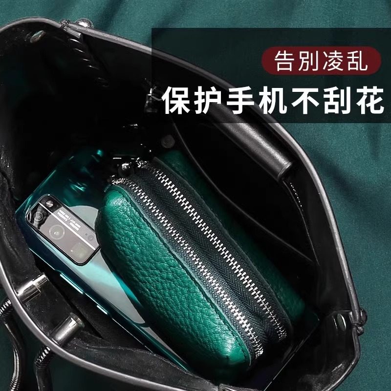 Key Bag for Men and Women, Large Capacity Car Storage Bag, Coin Purse, Multifunctional Card Holder, Keychain Lock Bag, 2025 New Model