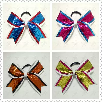 Professional custom-made cheerleading headgear cheerleading floral headdress cheerleading hair accessories 10 from 10