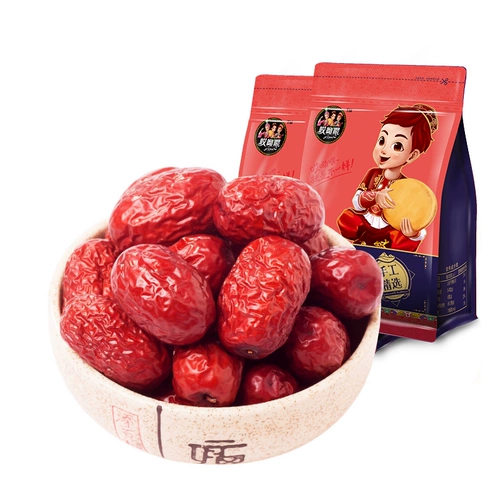 哎呦喂 Jujube Синьцзян Специализированный Jujube, Assari Grey Jujube, Jujube Loube Dished Fruit Новые сверчки 500G