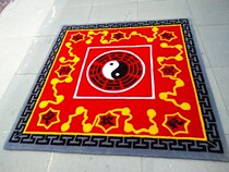 Taoist Gang Carpet Bagua Seven Stars Taiji Ting Gang Step Carpet Temple Taoist Falun Training Carpet