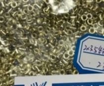 Brass All-hollow 2 * 3 rivets RMB82  1 kg Spot