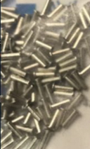 1 6*6 total length cap 2 6 brass hollow nickel-plated rivets 18 yuan one thousand pieces one piece shipping included