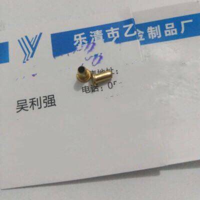 3*6 5 Caps 3 8 brass hollow rivets corns 18 yuan a thousand pieces