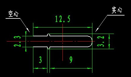 2 3*0 2*17 long full hollow sealing needle semi-hollow deep hole needle 75 yuan, 1,000 pieces