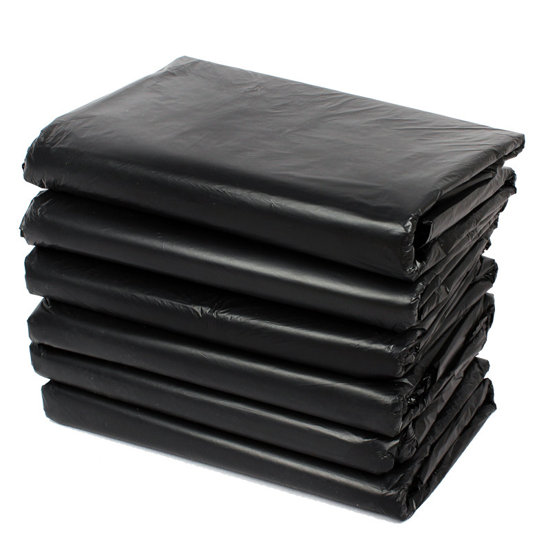 Large Garbage Bag Large Thickened Black Hotel Sanitation Property 60 Plastic 80 Extra Large Wholesale Kitchen Mega Home