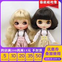DBS blthe little cloth doll ob24 small cloth clothes summer belt pants suit az Tang Guolijia clothes