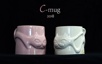 Half Cup cat Catfeel solid color ceramic cup gift mug Cat Cup Cat Cup creative personality water Cup