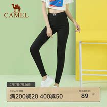 Camel leggings Women wear tight little pants outside thin wild black stretch high-waisted pants