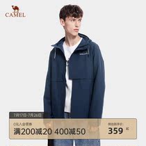 Camel Everest series single layer stormtrooper mens and womens spring and autumn coats Travel mountaineering clothing
