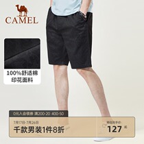 Camel mens new summer casual pants mens loose tide brand shorts boys  five-point pants sports thin section